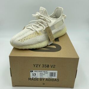 Adidas Yeezy Boost 350 V2 Bone Sneakers- Brand new In original Box. SZ 13-EU 48